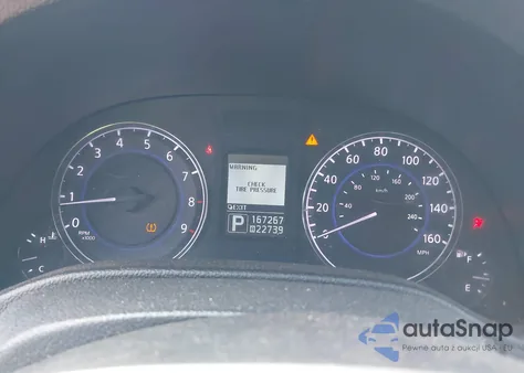 2012 Infiniti G37X z USA, uszkodzony, nr VIN JN1CV6AR0CM978397